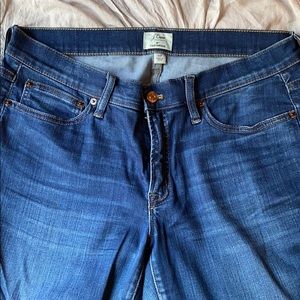 J. Crew 8” Toothpick Jeans